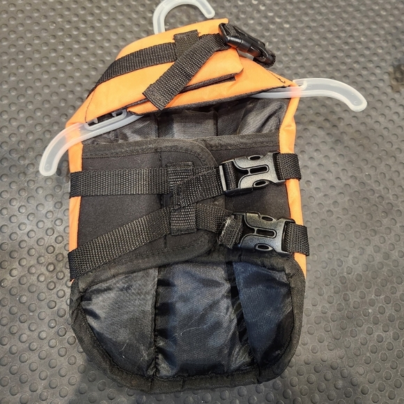 Orange Life Vest with Black Straps XS - Picture 2 of 2